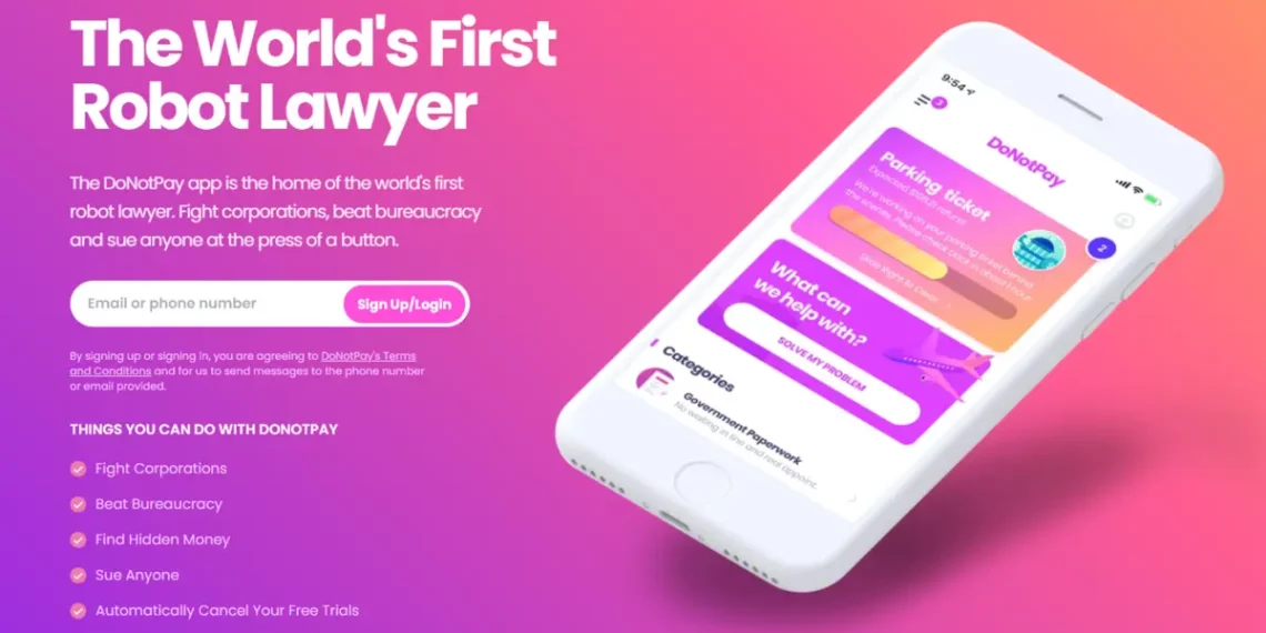 Artificial Intelligence Enters Litigation, World’s First ‘Robot Lawyer’ To Advise Defendants In US