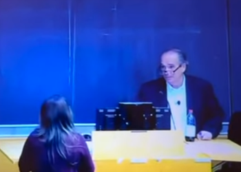 Law prof curses student on hot mic after she asks him to slow down his lectures