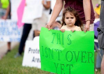 Abortion advocates gather in West Palm Beach protest