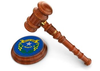 ‘Airborne defendant’ leaps over bench, attacks Vegas judge during court hearing recorded on video